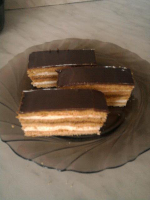 medový rez, torta, Zákusky, anuci74, 1