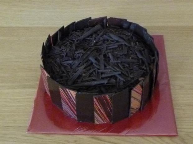 S čoko plátikmi, torta, Čokoládové torty, Janka22, 1