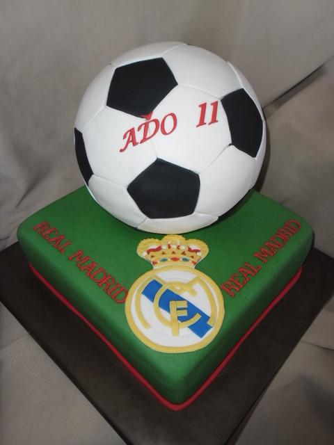 Futbalova Lopta -Real Madrid, torta, Športové torty Futbalova Lopta -Real Madrid, torta, Športové torty, Alenik, 1