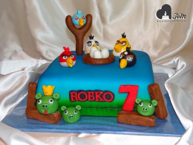 Angry Birds, torta, Rozprávkové torty, Moncika7, 1