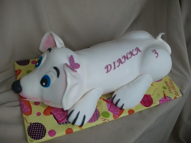Psík ..., torta, Ostané torty pre deti, Alenik, 1