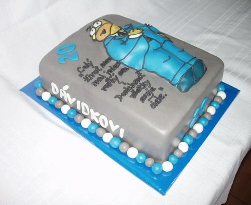 Homer Simpson, torta, Rozprávkové torty Homer Simpson, torta, Rozprávkové torty, zabinka, 1
