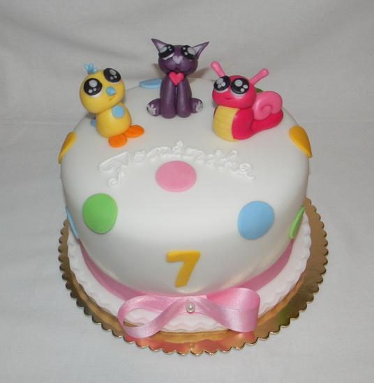 Petshop, torta, Rozprávkové torty Petshop, torta, Rozprávkové torty, zabinka, 1