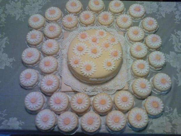 narodeinová s minitortičkami, torta narodeinová s minitortičkami, torta, GABIKA SZ., 1