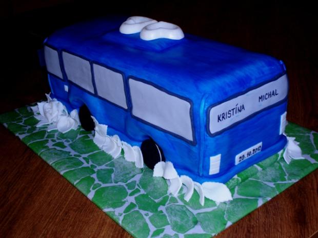autobus, torta, Svadobné torty autobus, torta, Svadobné torty, misickab, 1