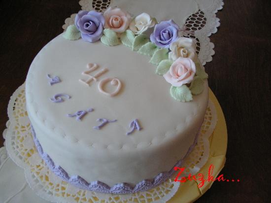 Agáta 40, torta, Narodeninové torty Agáta 40, torta, Narodeninové torty, cokoladka, 1