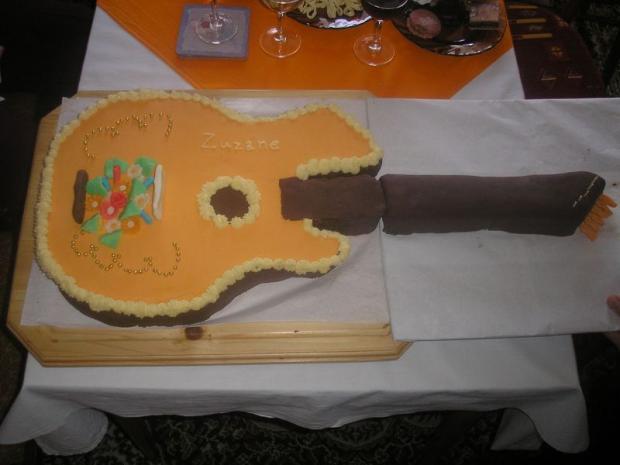 Pre gitaristku, torta, Netradičné torty, eva33, 1
