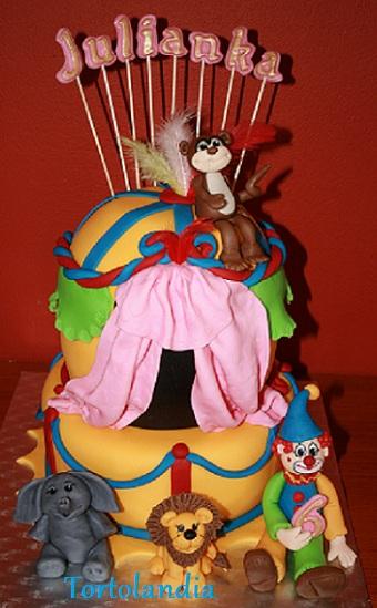 Cirkus pre Julianku, torta, Ostané torty pre deti Cirkus pre Julianku, torta, Ostané torty pre deti, Aderiarleen, 1