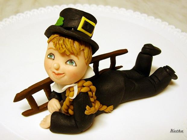 kominárik, torta, Ozdoby na torty kominárik, torta, Ozdoby na torty, Katka Ozsvaldova, 1
