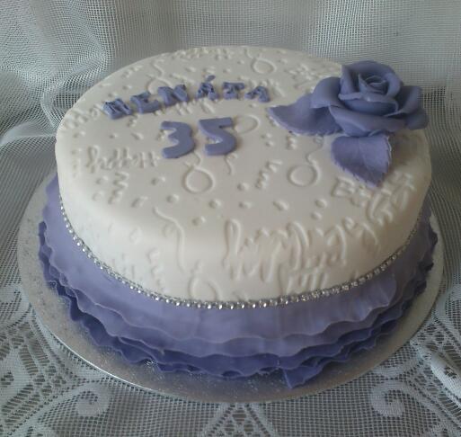 fialova, torta, Narodeninové torty fialova, torta, Narodeninové torty, lucia311, 1