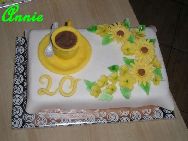 šálka kávy, torta, Narodeninové torty šálka kávy, torta, Narodeninové torty, annie.b, 1