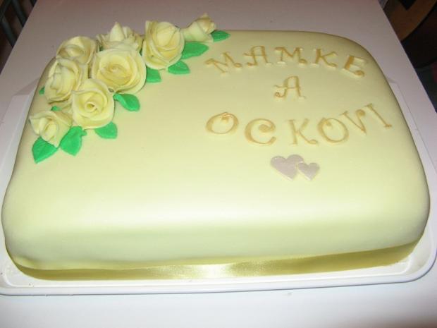 na zlatu svadbu, torta, Svadobné torty, katuska8057, 1