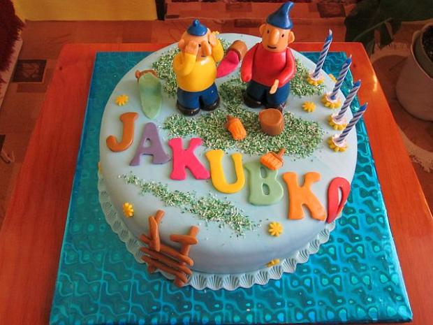 Pat a Mat pre Jakubka, torta, Rozprávkové torty Pat a Mat pre Jakubka, torta, Rozprávkové torty, Mereske, 1