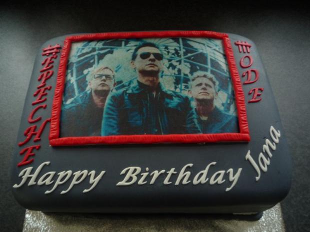 Depeche Mode, torta, Netradičné torty Depeche Mode, torta, Netradičné torty, kami8, 1