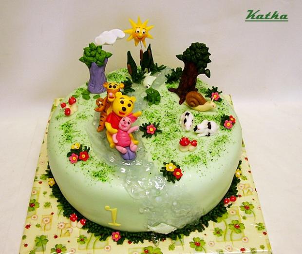 ďaľší MACKO POOH:-), torta, Rozprávkové torty ďaľší MACKO POOH:-), torta, Rozprávkové torty, Katka Ozsvaldova, 1