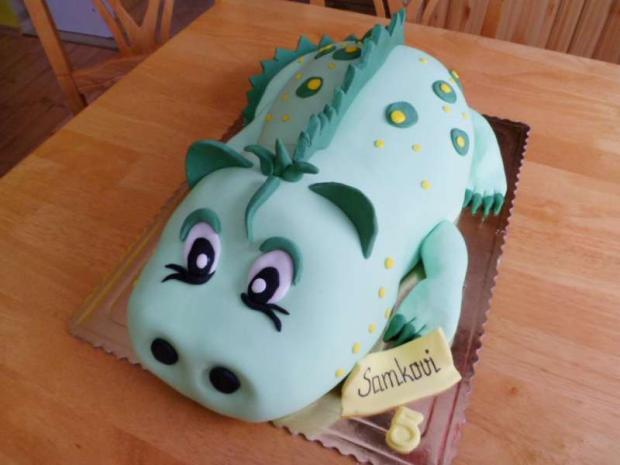 Dráčik, torta, Rozprávkové torty Dráčik, torta, Rozprávkové torty, Janka.S, 1
