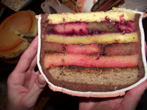 Punčová v reze, torta, tatik, 1