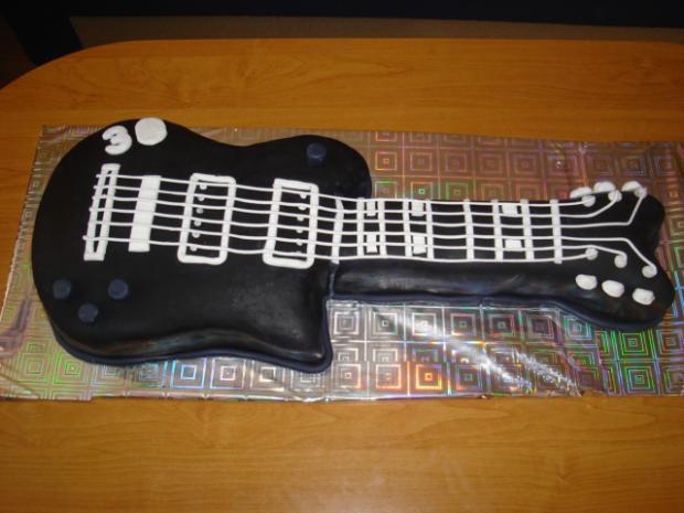 Gitara, torta, Narodeninové torty, bea26, 1