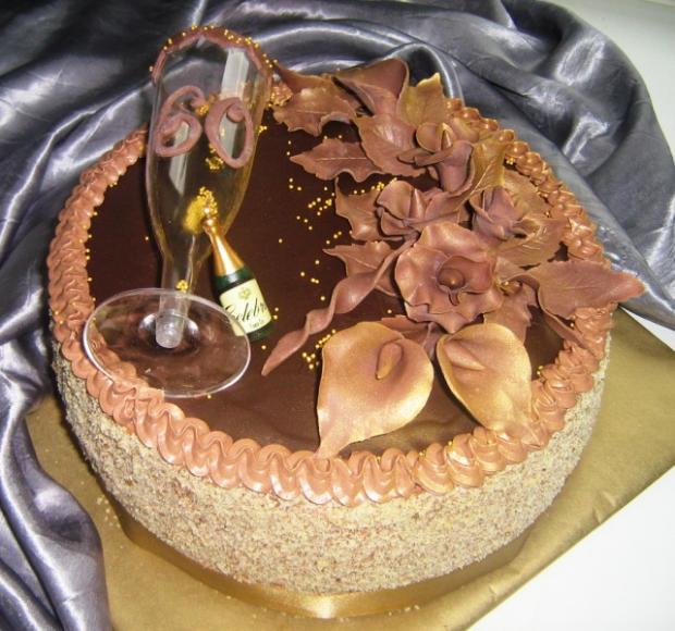 na 60 , torta, Narodeninové torty na 60 , torta, Narodeninové torty, JajaS, 1