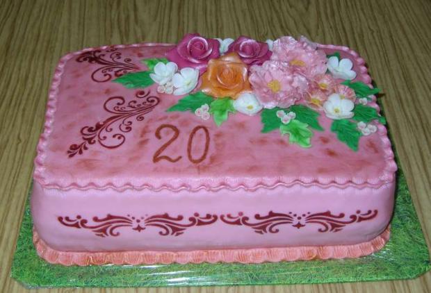 Ke 20tinám, torta, Narodeninové torty Ke 20tinám, torta, Narodeninové torty, Heimerka, 1