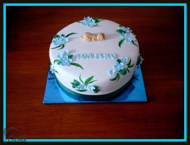 Krstinova torta pre chlaceka, torta, Torty na krstiny Krstinova torta pre chlaceka, torta, Torty na krstiny, cistko, 1