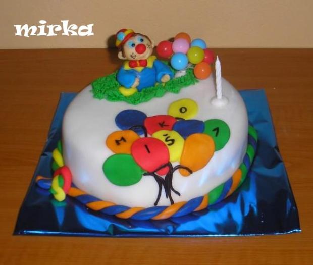 Šašo 3, torta, Ostané torty pre deti Šašo 3, torta, Ostané torty pre deti, 1mimulilinka, 1