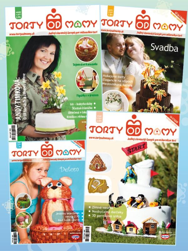 Sada časopisov Torty od mamy 2011, torta, pre články, Kamila, 1