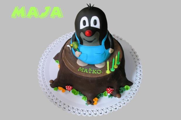 Krtko, torta, Rozprávkové torty Krtko, torta, Rozprávkové torty, Maja Č, 1
