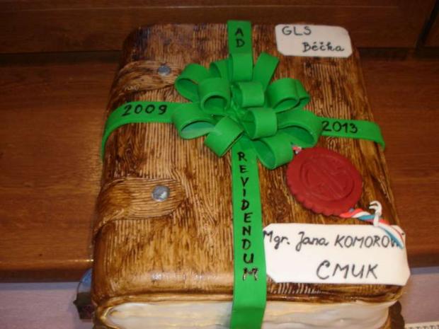Stužková - hlavná torta, torta, Torty - škola, stužková, konopka, 1