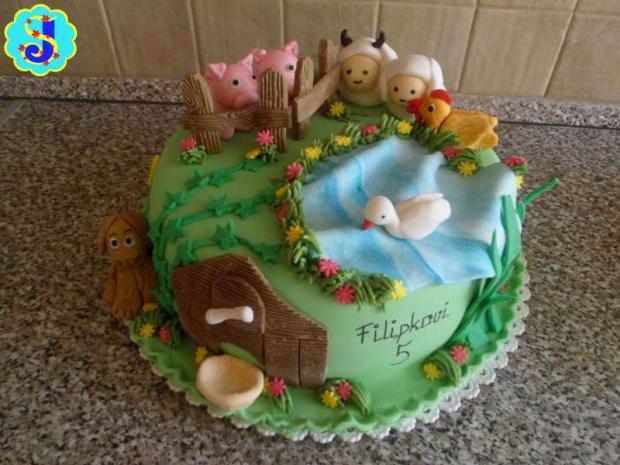 Detská, torta, Torty so zvieratkami Detská, torta, Torty so zvieratkami, Janka.S, 1