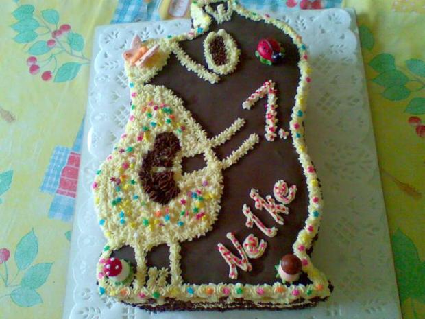 krtko, torta, Rozprávkové torty, zabacka, 1