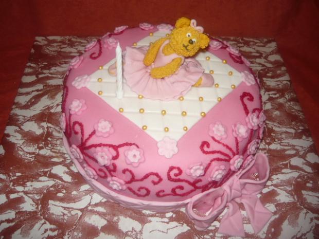 medvedica tanečnica, torta, Torty so zvieratkami, severinka, 1