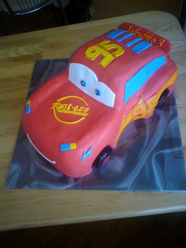 Mc Queen, torta, Torty autíčka, vláčiky, lesajka, 1