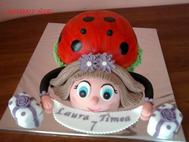 Lienka6, torta, Torty so zvieratkami Lienka6, torta, Torty so zvieratkami, Dobrusik, 1