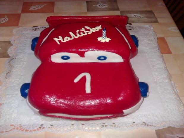auticko este raz, torta, Torty autíčka, vláčiky, missicka, 1
