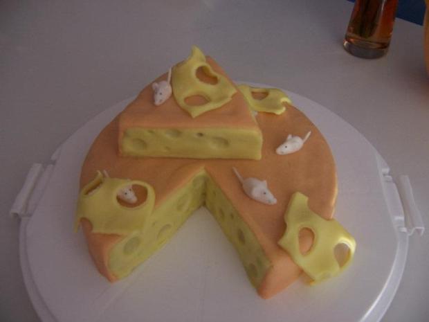 Myši na syre, torta, Torty so zvieratkami, Misenka77, 1