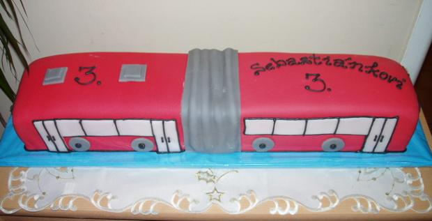 Autobus, torta, Torty autíčka, vláčiky Autobus, torta, Torty autíčka, vláčiky, zabinka, 1