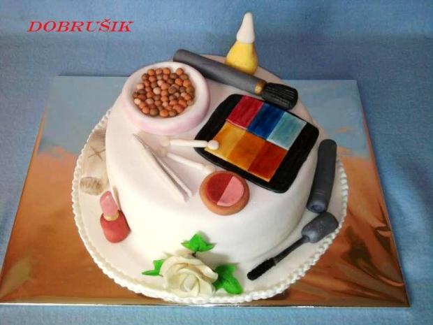 Pre kozmetičku, torta, Netradičné torty Pre kozmetičku, torta, Netradičné torty, Dobrusik, 1