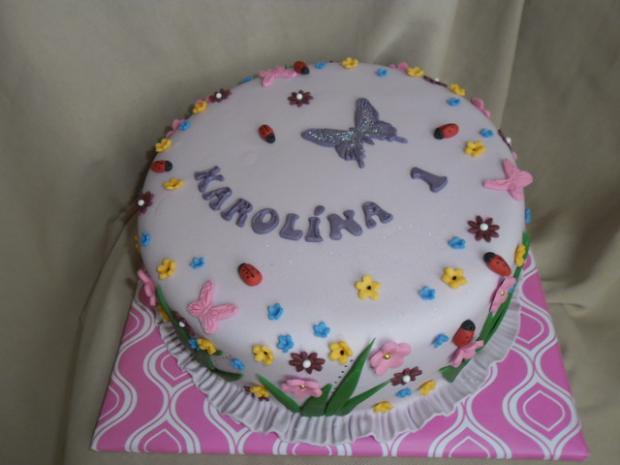kvetinkova s lienkami...., torta, Ostané torty pre deti kvetinkova s lienkami...., torta, Ostané torty pre deti, Alenik, 1