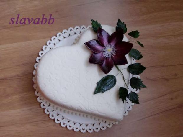 Svadobné srdiečko - torta 86, torta, Svadobné torty Svadobné srdiečko - torta 86, torta, Svadobné torty, slavabb, 1