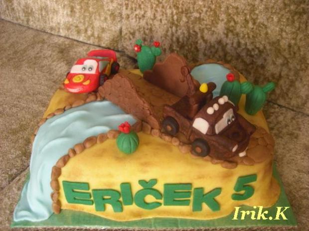 Cars 2., torta, Rozprávkové torty Cars 2., torta, Rozprávkové torty, Irik.K, 1