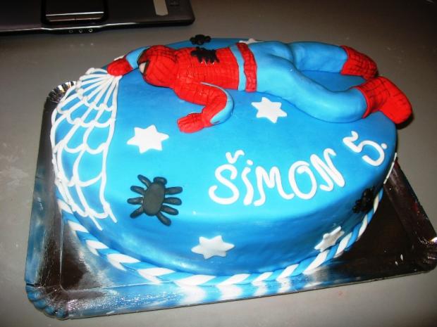 spidermna z boku, torta, Rozprávkové torty, janislavqa, 1