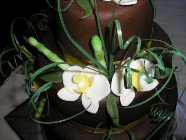 kvety detail, torta, Svadobné torty, petra 18, 1