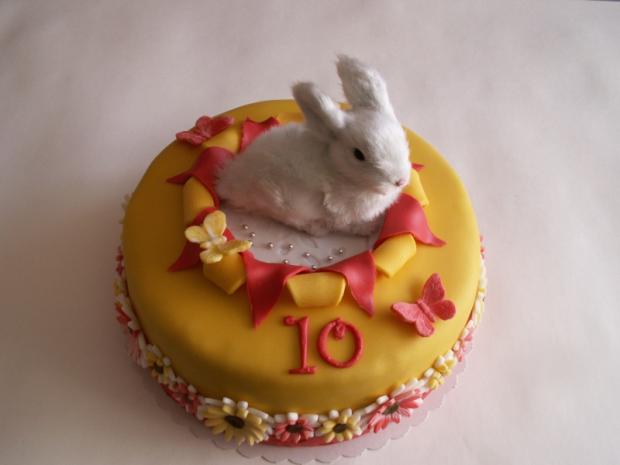 Torta so zajačikom, torta, Narodeninové torty Torta so zajačikom, torta, Narodeninové torty, alapk, 1