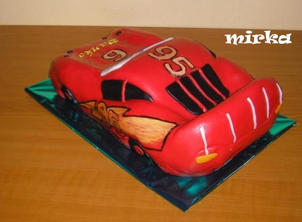 MacQueen zo zadu, torta, Torty autíčka, vláčiky, 1mimulilinka, 1