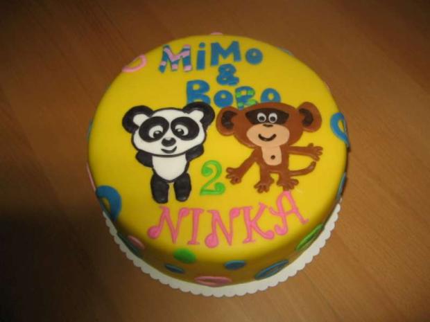 Mimo a Bobo, torta, Rozprávkové torty Mimo a Bobo, torta, Rozprávkové torty, Lubka212, 1