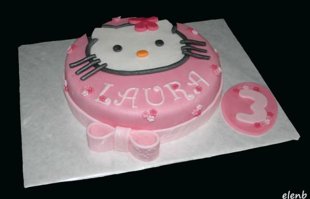 Hello Kitty 4, torta, Torty pre dievčatá, Elen Bielikova, 1