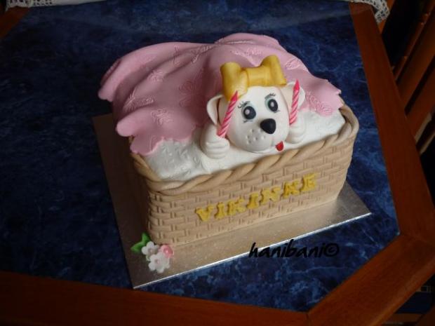 havinko v košíku, torta, Torty so zvieratkami, hanibani, 1