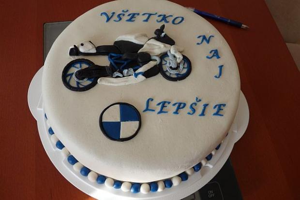 Motorka, torta, Torty autíčka, vláčiky, martazdar, 1