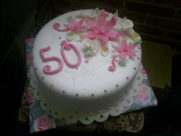 Okruhla k 50ke, torta, Narodeninové torty, olinockaaa, 1